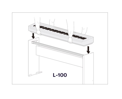 Yamaha P-145 Łatwy montaż